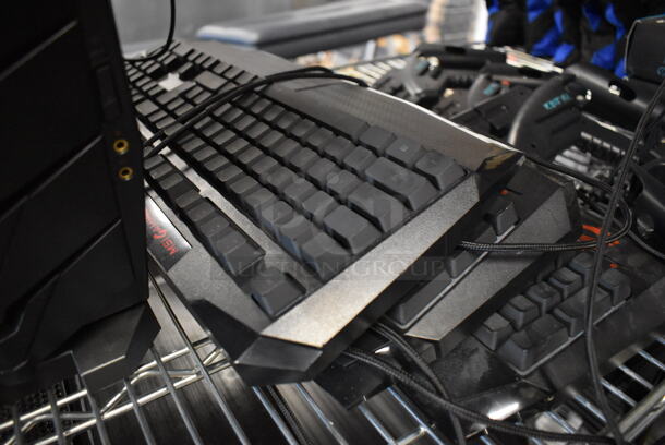 MSI Gaming Desktop Aegis 3 Plus Intel Core i7 8th Gen 8700 (3.20 GHz) 16 GB DDR4 2 TB HDD 256 GB PCIe NVMe SSD NVIDIA GeForce GTX 1070 Ti Windows 10 Home 64-Bit w/ Keyboard, Mouse and Metal Bracket. - Image 4 of 4