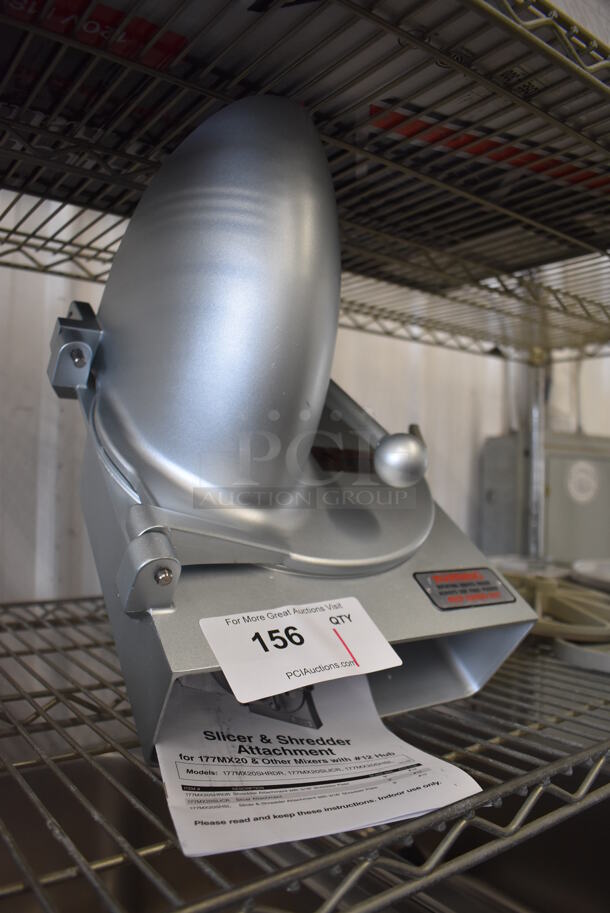 BRAND NEW! Avantco 177MX20SLICR Metal Commercial Pelican Head Slicer Attachment w/ Slicing Blade. 11x16x16 - Image 7 of 7