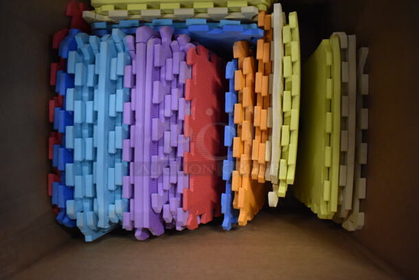 ALL ONE MONEY! Lot of Various Colored Mat Pieces. 13x13x0.5 - Image 3 of 3