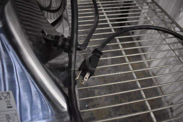 LIKE NEW! Estella 348CG112 Stainless Steel Commercial Countertop Electric Hard Cheese Grater. Unit Has Only Been Used a Few Times! 120 Volts, 1 Phase. 17x10x14. Tested and Working! - Image 6 of 8