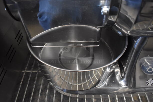 LIKE NEW! Estella 348CG112 Stainless Steel Commercial Countertop Electric Hard Cheese Grater. Unit Has Only Been Used a Few Times! 120 Volts, 1 Phase. 17x10x14. Tested and Working! - Image 7 of 8