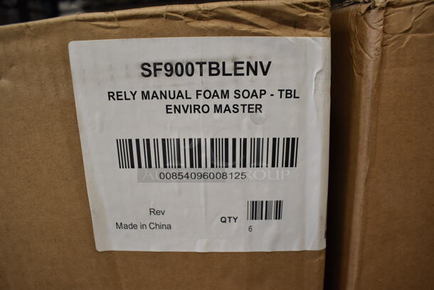 7 Boxes of 6 BRAND NEW IN BOX! SF900TBLENV Enviro-Master Poly Wall Mount Hand Soap Dispensers. 5.5x4.5x9. 7 Times Your Bid! - Image 4 of 4