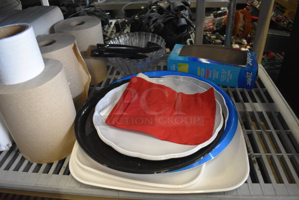 ALL ONE MONEY! Tier Lot of Various Items Including Paper Towels and Toilet Paper - Image 2 of 5