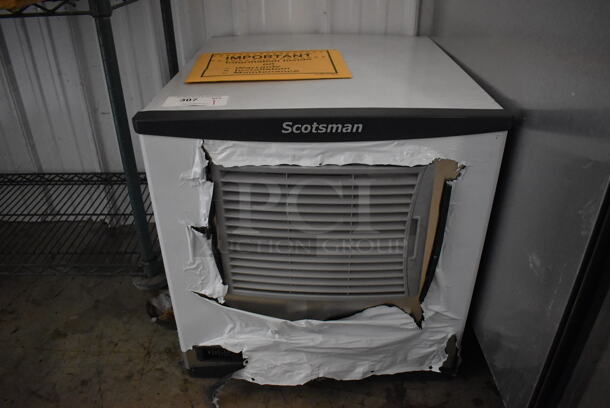 BRAND NEW SCRATCH AND DENT! Scotsman Prodigy Series C0322MA-1E Stainless Steel Commercial Medium Cube Ice Head. 115 Volts, 1 Phase. 22.5x25x23. Tested and Working! - Image 1 of 5