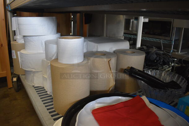 ALL ONE MONEY! Tier Lot of Various Items Including Paper Towels and Toilet Paper - Image 4 of 5