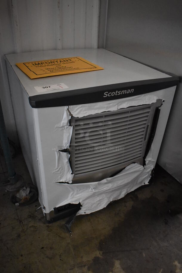 BRAND NEW SCRATCH AND DENT! Scotsman Prodigy Series C0322MA-1E Stainless Steel Commercial Medium Cube Ice Head. 115 Volts, 1 Phase. 22.5x25x23. Tested and Working! - Image 2 of 5