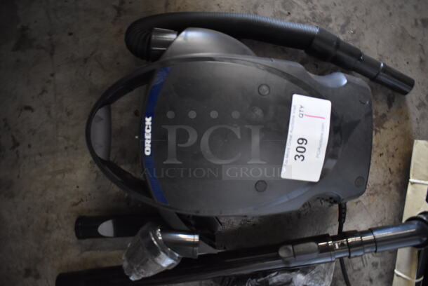 BRAND NEW! Oreck CC1600 Ultimate Handheld Bagged Canister Vacuum. Stock Picture Used For Gallery Picture. 120 Volts, 1 Phase. 14x10x16. Tested and Working! - Image 6 of 8