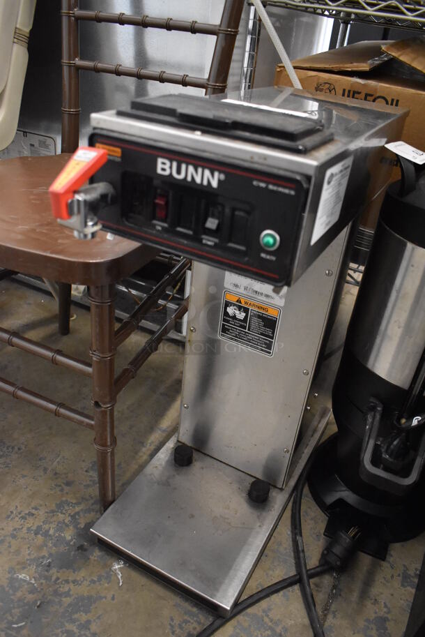 Bunn CWTF-APS Stainless Steel Commercial Countertop Coffee Machine w/ Hot Water Dispenser. 120 Volts, 1 Phase. 8x21x24 - Image 2 of 5