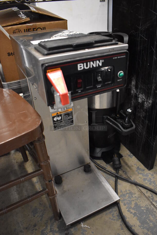 Bunn CWTF-APS Stainless Steel Commercial Countertop Coffee Machine w/ Hot Water Dispenser. 120 Volts, 1 Phase. 8x21x24 - Image 3 of 5