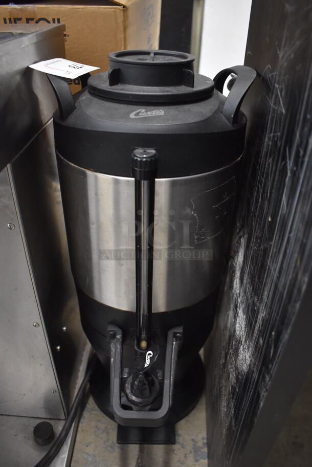 Curtis TXSG1501S600 Stainless Steel Commercial Beverage Holder Dispenser. 10x14x24 - Image 1 of 4