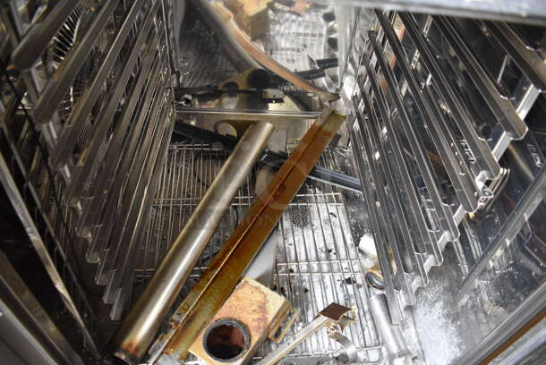 2019 Rational SCC WE 102 Stainless Steel Commercial Combitherm Self Cooking Center Convection Oven on Commercial Casters. 480 Volts, 3 Phase. 42x40x48 - Image 6 of 8