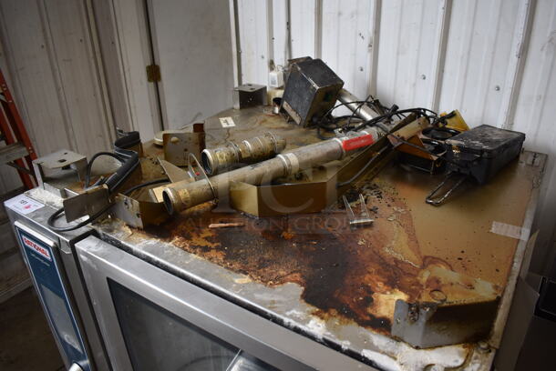 2019 Rational SCC WE 102 Stainless Steel Commercial Combitherm Self Cooking Center Convection Oven on Commercial Casters. 480 Volts, 3 Phase. 42x40x48 - Image 8 of 8