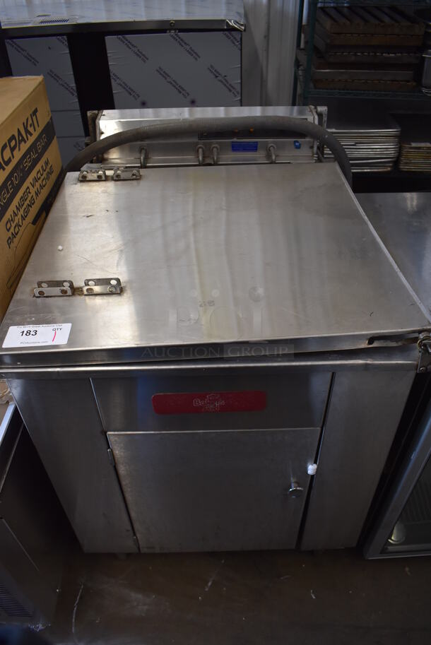 Bakers Aid RFR118 Stainless Steel Commercial Floor Style Electric Powered Donut Fryer. 240 Volts, 3 Phase. 28x36x41