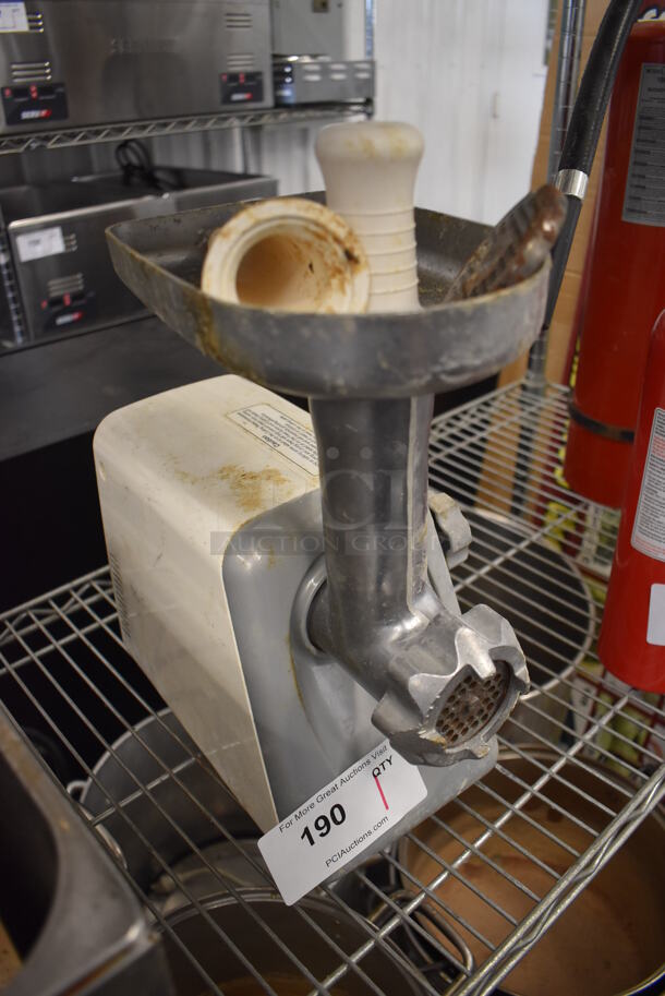 Panasonic MK-G20NR Metal Countertop Meat Grinder. 6x14x15. Tested and Working! - Image 2 of 5