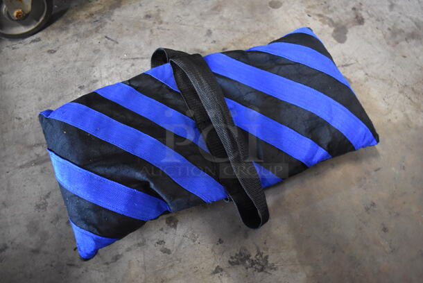 11 Blue and Black Sandbags. 9x19x2. 11 Times Your Bid! - Image 3 of 4