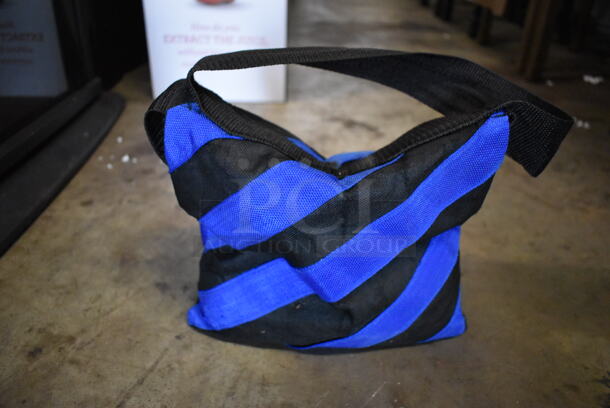 11 Blue and Black Sandbags. 9x19x2. 11 Times Your Bid! - Image 4 of 4