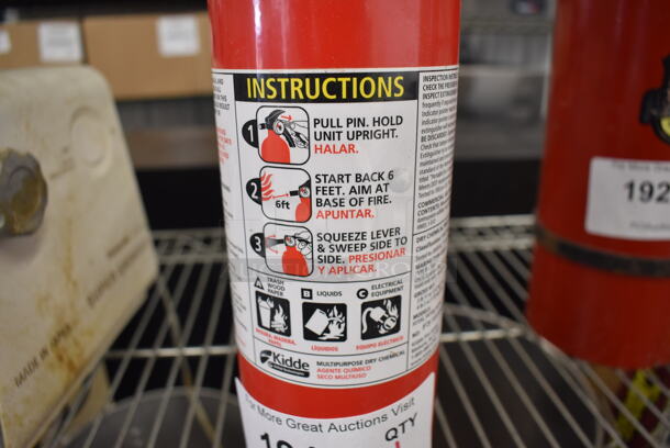 Kidde Fire Extinguisher. Buyer Must Pick Up - We Will Not Ship This Item.  4x4x15 - Image 4 of 4