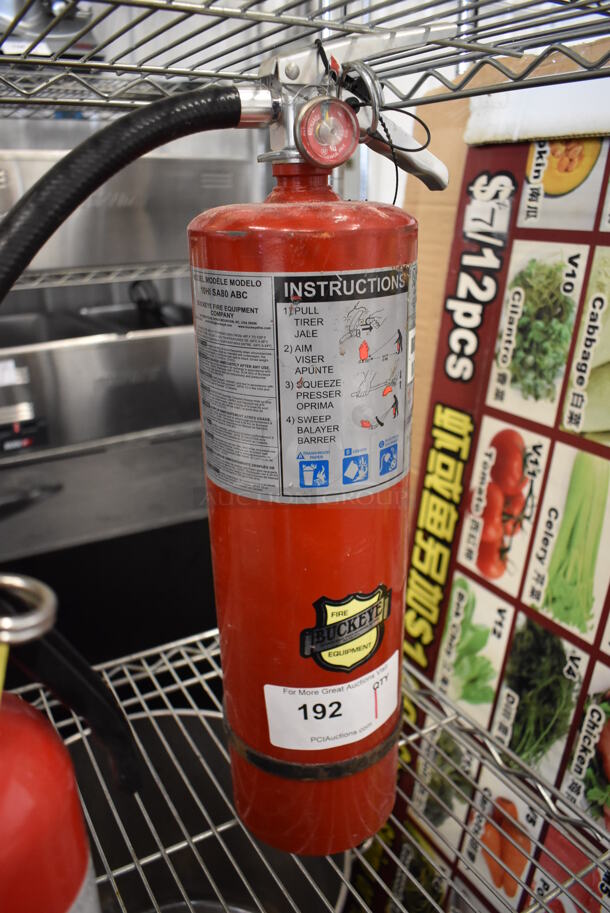 Buckeye Fire Extinguisher. Buyer Must Pick Up - We Will Not Ship This Item.  7x6x21 - Image 2 of 3
