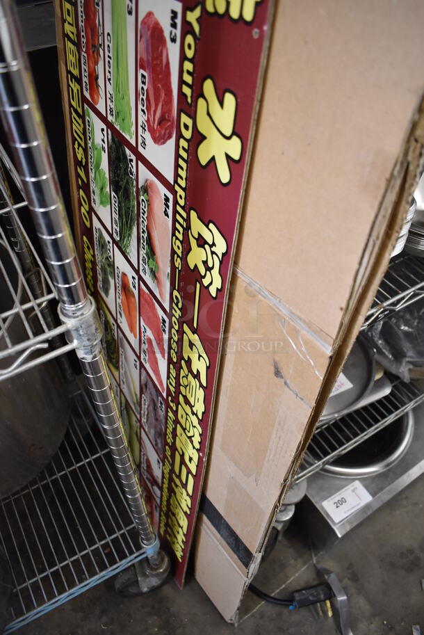 ALL ONE MONEY! Lot of Sign and Cardboard - Image 3 of 3