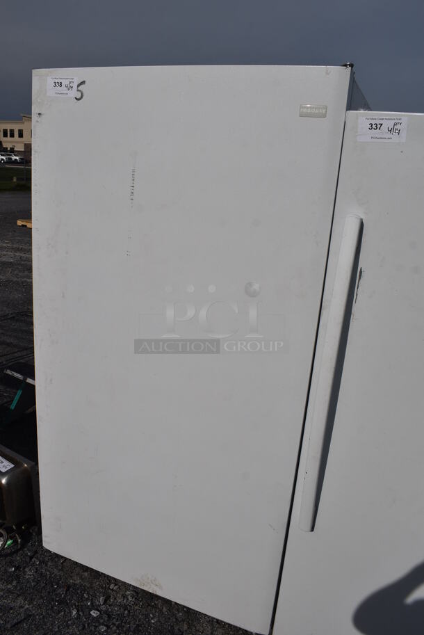 Frigidaire FFFH17F1RW0 Metal Single Door Reach In Freezer. 115 Volts, 1 Phase. 34x29x68. Tested and Working! - Image 2 of 6