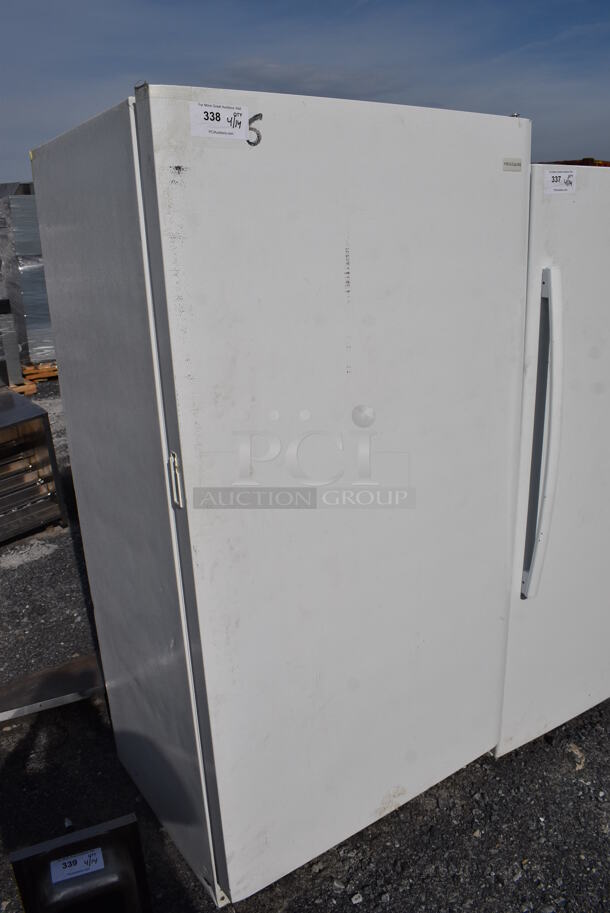 Frigidaire FFFH17F1RW0 Metal Single Door Reach In Freezer. 115 Volts, 1 Phase. 34x29x68. Tested and Working! - Image 3 of 6