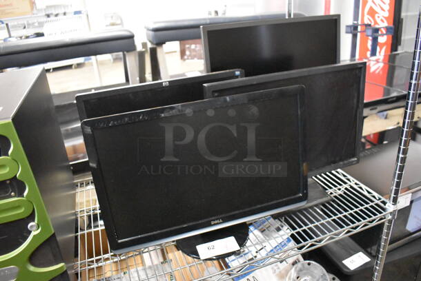4 Various Computer Monitors Including Acer V223W. 20", 21", 21", 22". 4 Times Your Bid! - Image 2 of 6