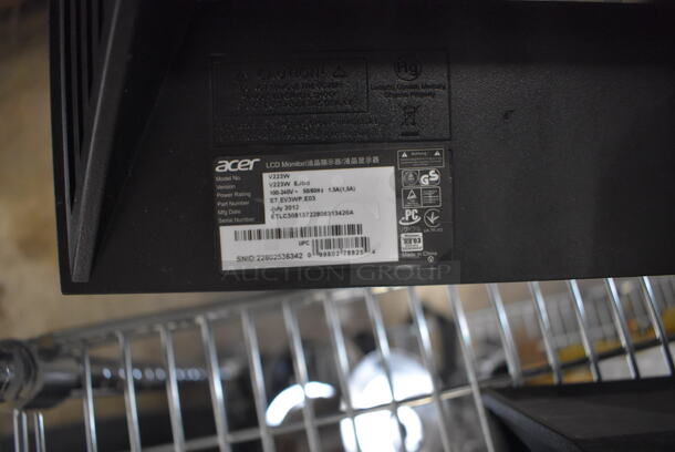 4 Various Computer Monitors Including Acer V223W. 20", 21", 21", 22". 4 Times Your Bid! - Image 3 of 6