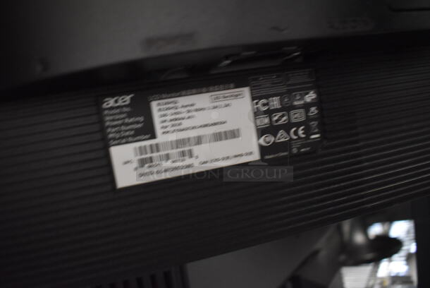 4 Various Computer Monitors Including Acer V223W. 20", 21", 21", 22". 4 Times Your Bid! - Image 4 of 6