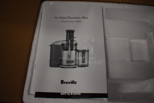 BRAND NEW IN BOX! Breville Stainless Steel Countertop Juicer - Image 5 of 6