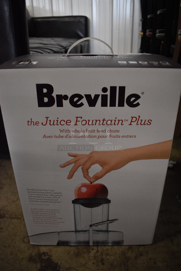 BRAND NEW IN BOX! Breville Stainless Steel Countertop Juicer - Image 6 of 6