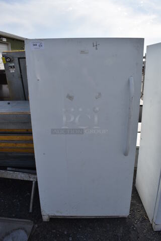 Frigidaire FFVU17F4QWD Metal Single Door Reach In Freezer. 115 Volts, 1 Phase. 34x29x68. Tested and Working!