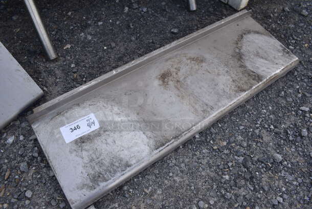 Stainless Steel Shelf. 36x12x5 - Image 1 of 3