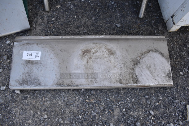 Stainless Steel Shelf. 36x12x5 - Image 3 of 3