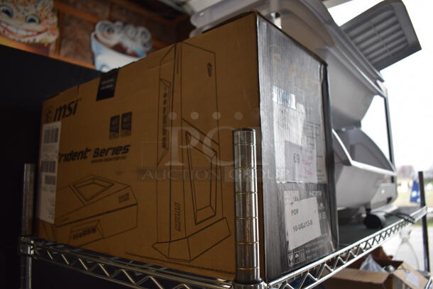 ALL ONE MONEY! Tier Lot of Various Items Including Sony Television and White Poly Baskets - Image 5 of 5