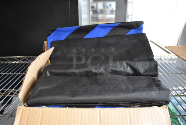 Box of 4 BRAND NEW! Blue and Black Heavy Duty Sandbags.  - Image 4 of 4