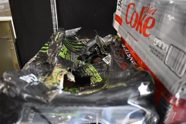 ALL ONE MONEY! Tier Lot of Various Drinks Including Soda, Water and Monster - Image 5 of 5