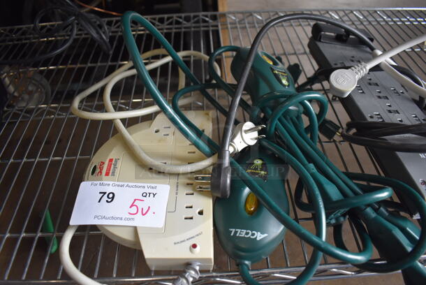 5 Various Power Strips. 5 Times Your Bid! - Image 2 of 4