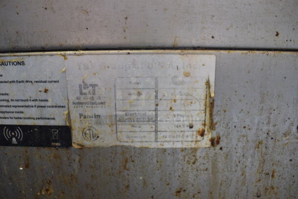 Pantin Stainless Steel Commercial Countertop Electric Powered 4 Burner Induction Range. 240 Volts, 1 Phase. 24x31.5x14 - Image 6 of 7