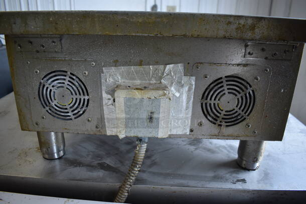 Pantin Stainless Steel Commercial Countertop Electric Powered 4 Burner Induction Range. 240 Volts, 1 Phase. 24x31.5x14 - Image 7 of 7