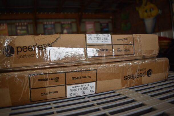 2 Boxes of Peerless Contact Carpet Tiles. 2 Times Your Bid! - Image 4 of 7