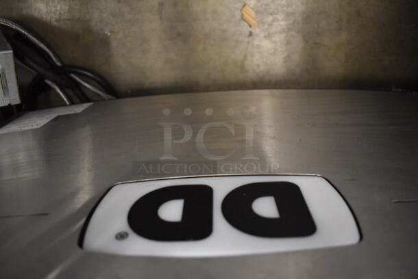 Schaerer Barista Stainless Steel Commercial Countertop 2 Group Espresso Machine w/ 2 Portafilters, 2 Steam Wands and 2 Hoppers. 208 Volts, 1 Phase. 29x23x31 - Image 6 of 7