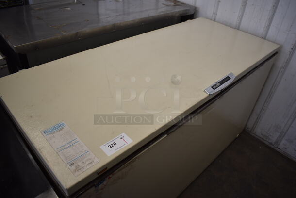 Frigidaire Metal Chest Freezer. 65x29x35.5. Tested and Does Not Power On - Image 2 of 5