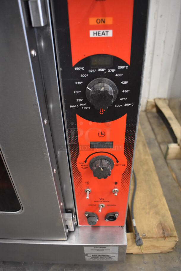 Vulcan Stainless Steel Commercial Electric Powered Full Size Convection Oven w/ View Through Doors, Metal Oven Racks and Thermostatic Controls. 208-250 Volts, 1 Phase. 40x31x31 - Image 4 of 7