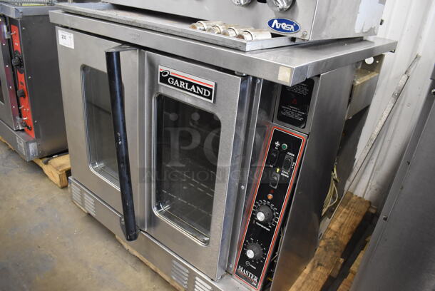 Garland Master 200 Stainless Steel Commercial Electric Powered Full Size Convection Oven w/ View Through Doors and Thermostatic Controls. 208-208 Volts, 1/3 Phase. 38x38x33 - Image 3 of 7