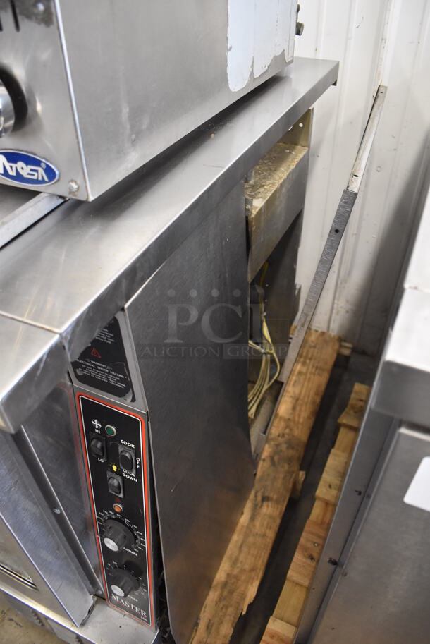Garland Master 200 Stainless Steel Commercial Electric Powered Full Size Convection Oven w/ View Through Doors and Thermostatic Controls. 208-208 Volts, 1/3 Phase. 38x38x33 - Image 6 of 7