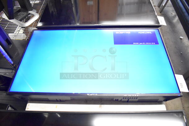 Sceptre H40 40" Television w/ Metal Wall Mount. 100-240 Volts, 1 Phase. Buyer Must Pick Up - We Will Not Ship This Item. Tested and Working! - Image 2 of 7