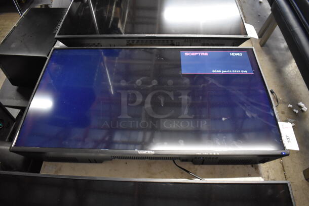 Sceptre H40 40" Television w/ Metal Wall Mount. 100-240 Volts, 1 Phase. Buyer Must Pick Up - We Will Not Ship This Item. Tested and Working! - Image 2 of 7