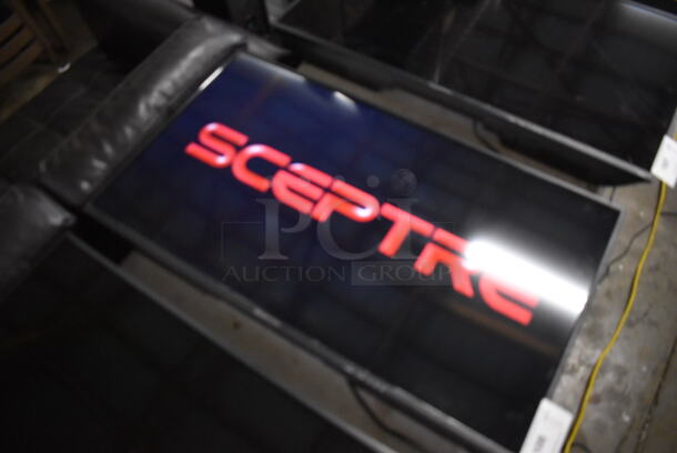 Sceptre H40 40" Television w/ Metal Wall Mount. 100-240 Volts, 1 Phase. Buyer Must Pick Up - We Will Not Ship This Item. Tested and Working! - Image 2 of 8