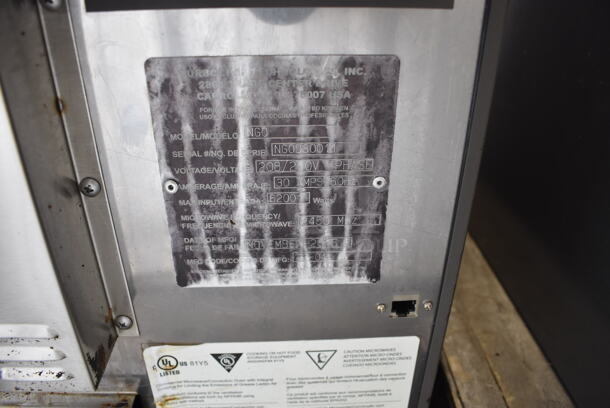 2016 Turbochef NGO Metal Commercial Countertop Electric Powered Rapid Cook Oven. 208/240 Volts, 1 Phase. 16x29x21 - Image 7 of 7