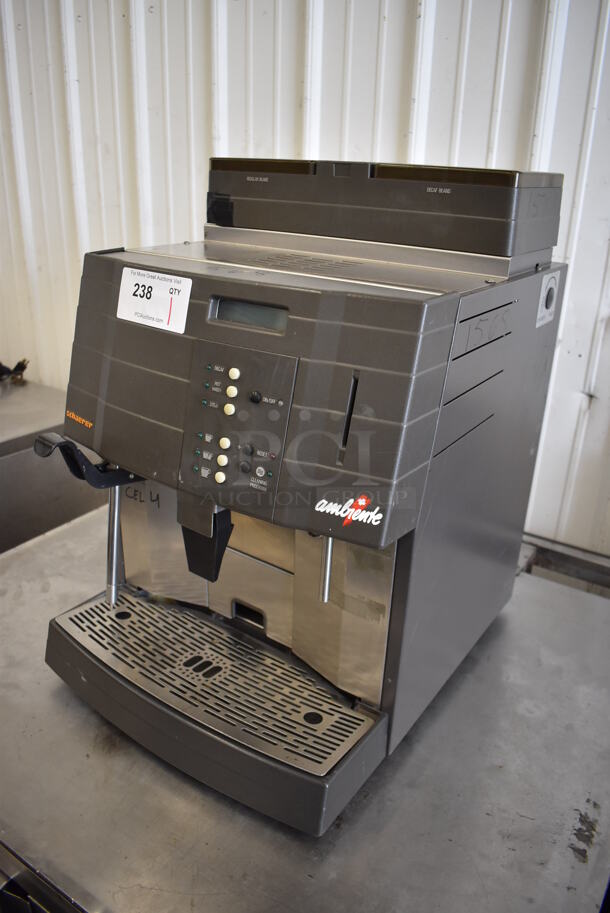 Schaerer Model Ambiente Stainless Steel Commercial Countertop Coffee Espresso Machine w/ Steam Wand. 210 Volts. 17x19x24 - Image 2 of 6